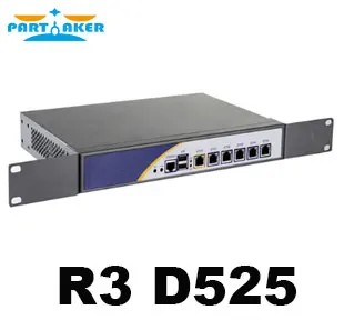 Partaker R13 4 1000M LAN Rack брандмауэр маршрутизатор сетевой сервер с Intel N2600/N2800 безвентиляторная поддержка PFSense 4 Гб ram 128 Гб SSD