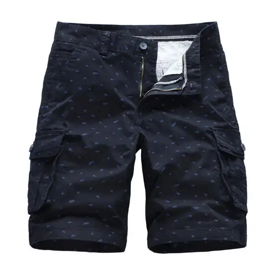 Мужские шорты горячая Распродажа летние модные эластичные однотонные хлопковые мужские шорты в горошек повседневные свободные шорты до колена больших размеров