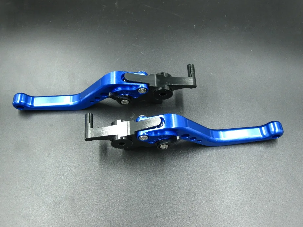 Blue Shorty Motorcycle CNC Brake Clutch Levers For Tmax T MAX 500 TMAX