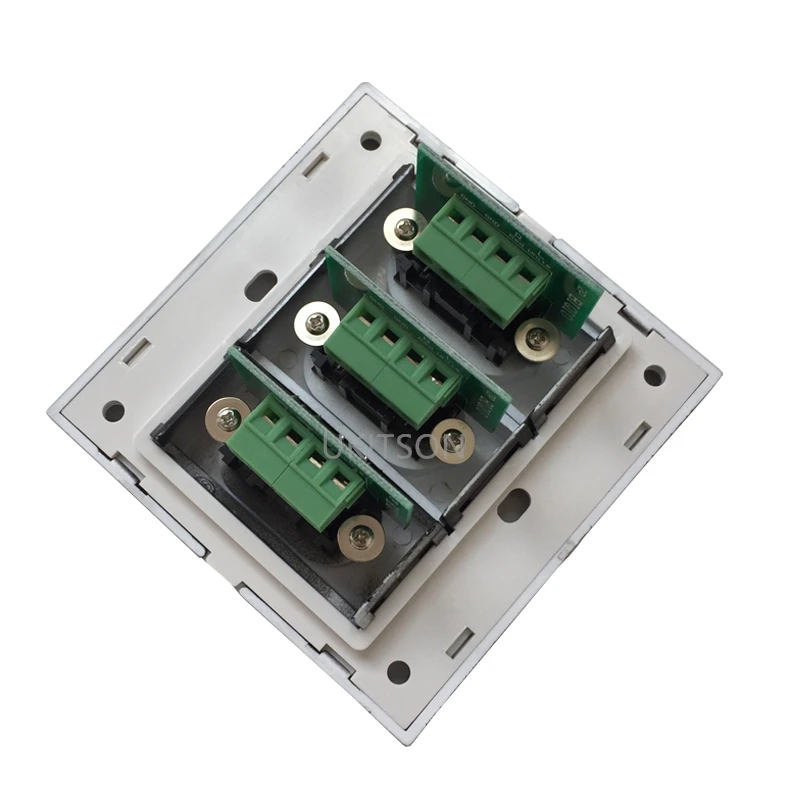 Black Color 3 Ports Audio Wall Panel pic 4