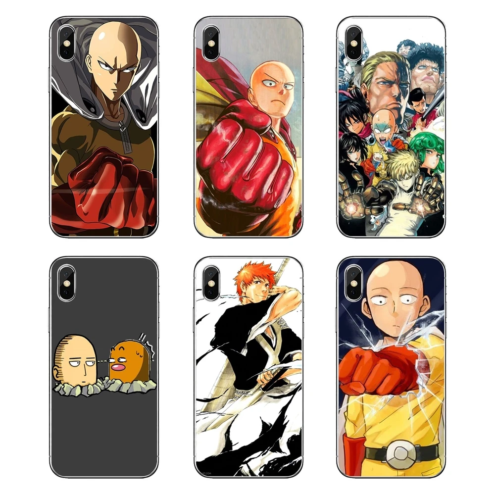 Для Huawei Honor 8 8C 8X9 10 7A 7C mate 20 Lite Pro P Smart Plus аниме отбеливатель One Punch Man Мягкие