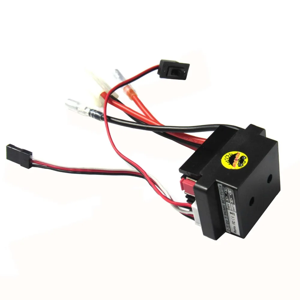 

320A Water-Proof Blushed ESC Speed Controller High Voltage for 1/10 RC Car Boat