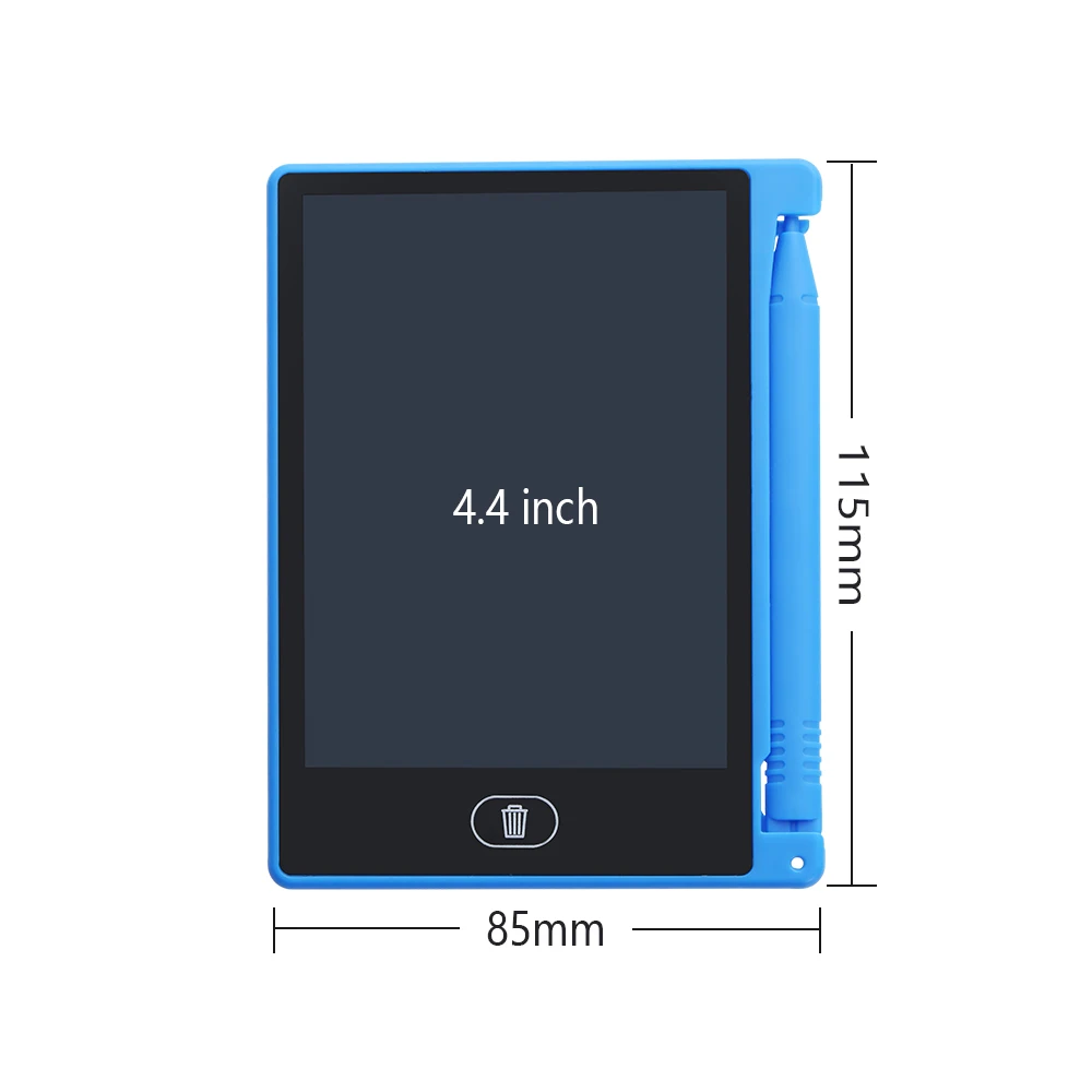 1 шт. 4,4 дюймовый ЖК-планшет для рисования блокнот для рукописного ввода электронный безбумажный блокнот для заметок для детей