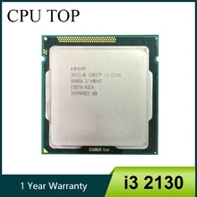 Intel Core i3 2130 3.4GHz çift çekirdekli LGA 1155 soket H2 CPU işlemci SR05W