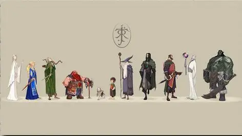 Властелин колец J. R. Tolkien Gandalf художественный плакат с шелковым принтом|Рисование