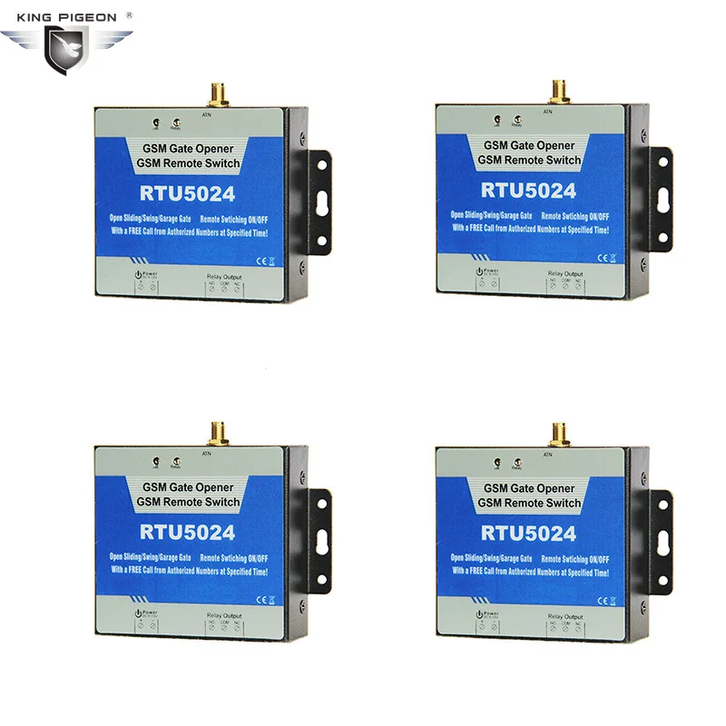 

RTU5024 4PCS/lot GSM Gate Opener Relay Switch Access Control For Door Gate Remote Controlled By FREE Call