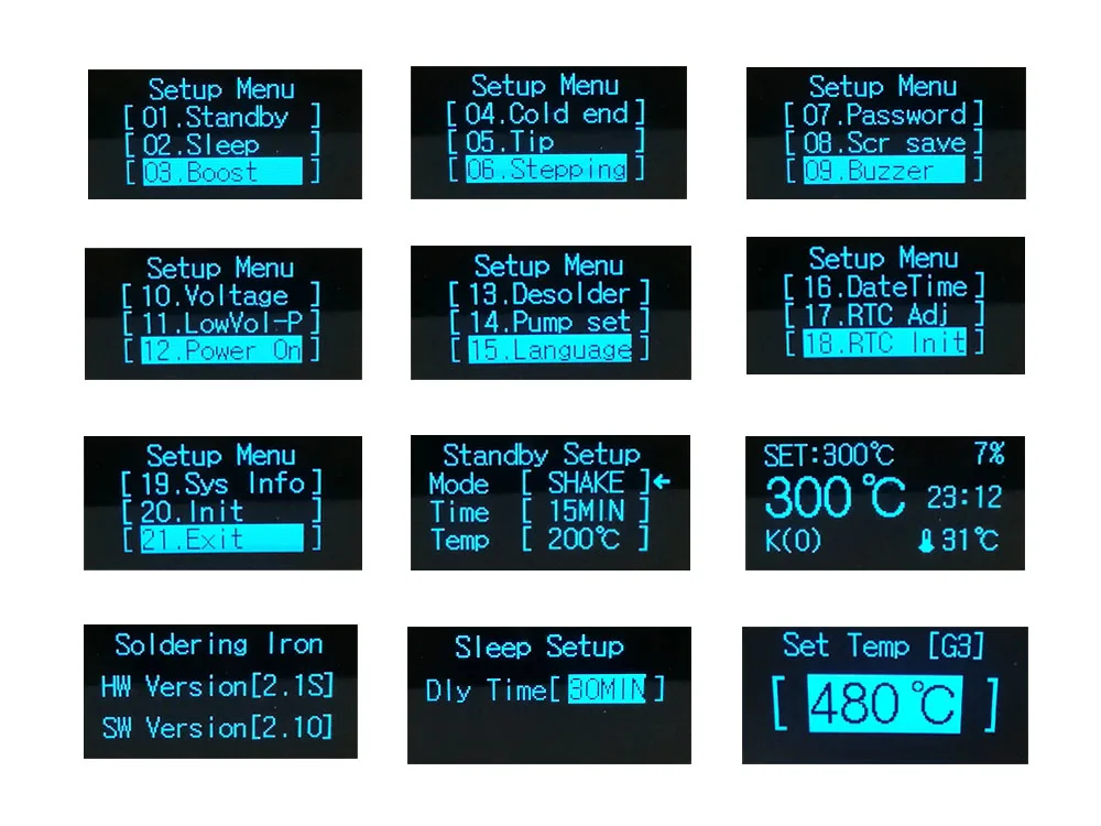 KSGER T12 STM32 V2.1S DIY наборы паяльник станция OLED контроллер ABS чехол из нержавеющей стали T12 наконечники FX9501 ручка из алюминиевого сплава