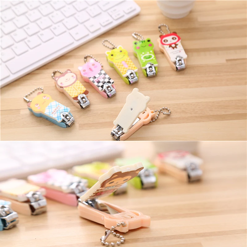 Korean version of the portable cute cartoon nail scissors nail clippers nail scissors manicure tools