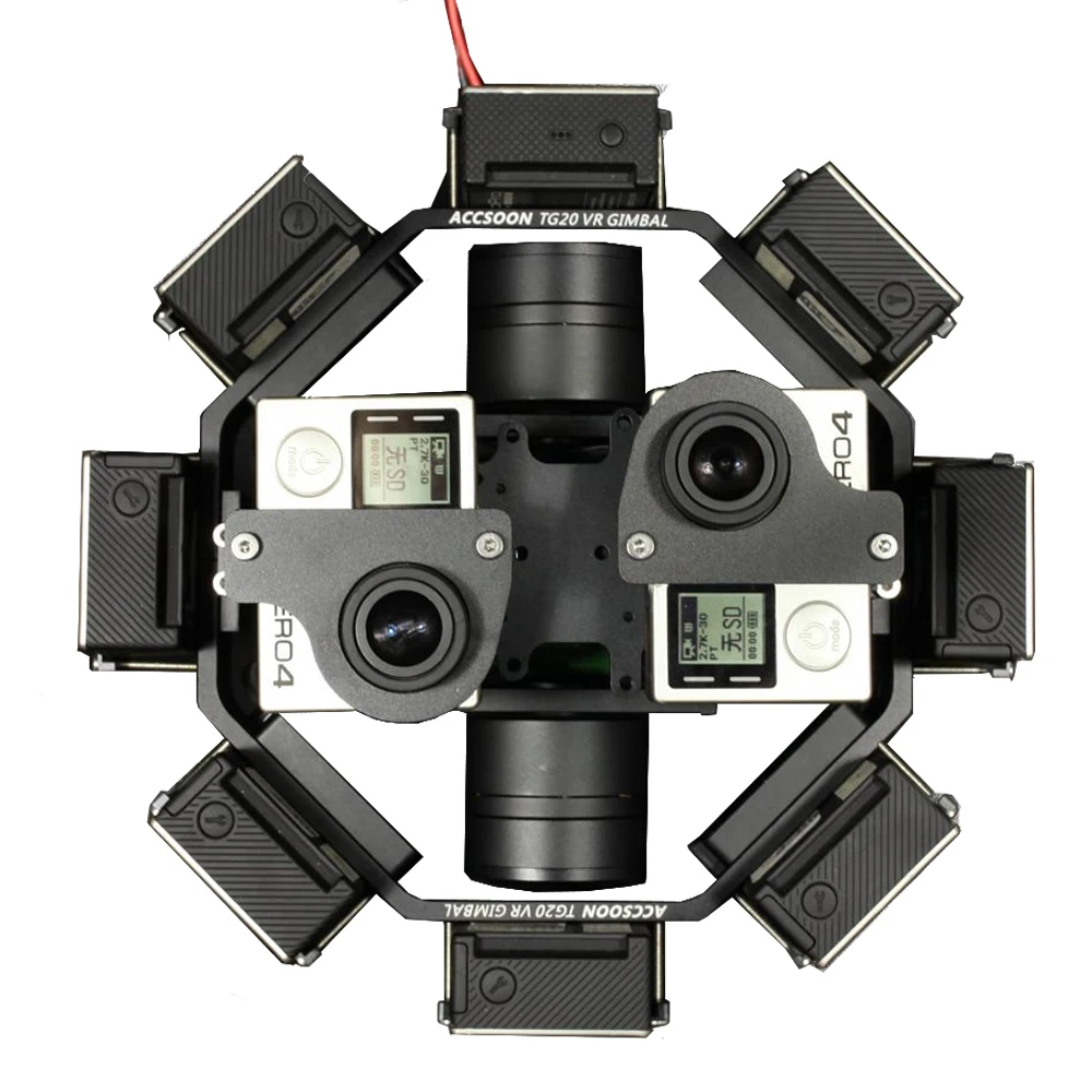 TG20 360 Degree VR Panoramic shooting Stabilizer Gimbal For RC Car Quadcopter font b Drone b