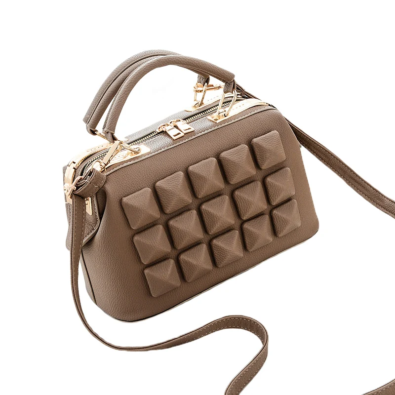 Women Boston Messenger Bag PU Leather Luxury Handbags Female Bags Designer Evening Party Shoulder Bags Casual Bolsa Tote SS0321 (6)