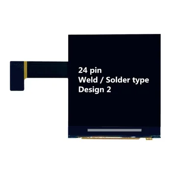 

1.3'display TFT Transmissive LCD type 240(RGB)x240 ST7789 HSD controller 24 pin 3 wire SPI MCU SPI Interface colorful