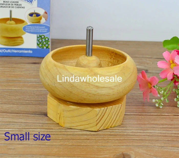 Деревянная тарелка из бисера - Цвет: Small size