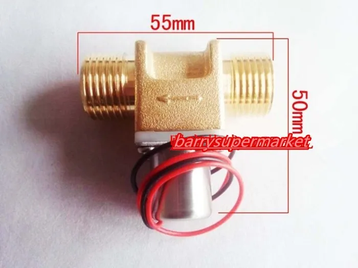 Пилот импульсного электромагнитный клапан smart сливной клапан импульсный клапан малой мощности электромагнитного клапана DC3.6V-6.5V G1/2 очиститель воды датчик кран