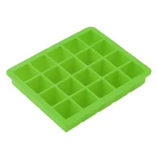 DIY Творческий 20-полости большой Ice Cube Пудинг Желе чайник Плесень лоток силиконовые инструмент Кухня аксессуары YKHG1242