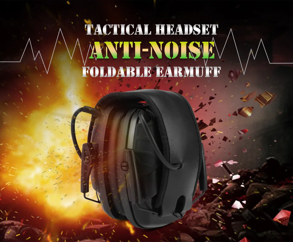 

Ear Protectors Earmuff Tactical Headsets Shooting Hearing Protection noise reduction headphones Soundproof Ear Muff Anti-noise
