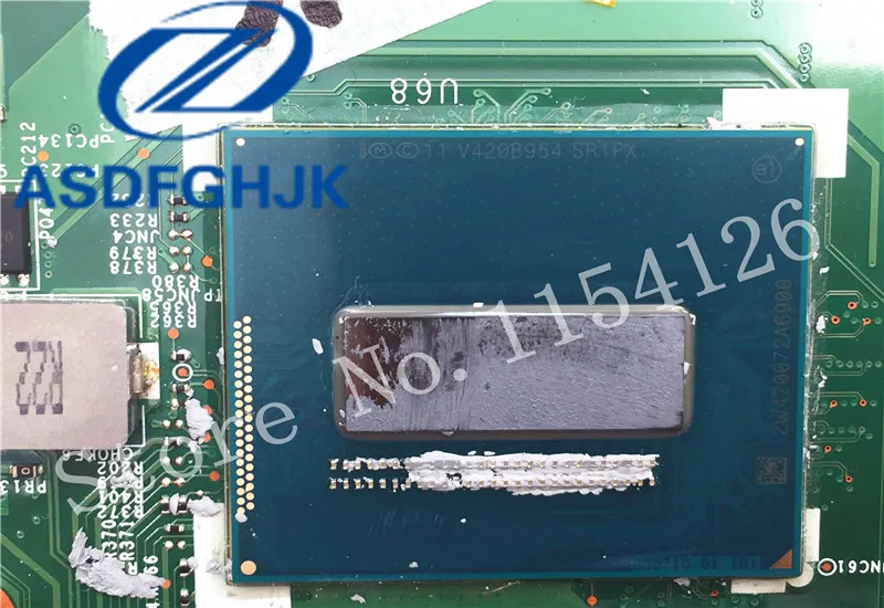MS 17591 материнская плата для ноутбука MSI GE70 VER 1 0 ms 1759 SR1PX DDR3L не интегрированная N15P GX