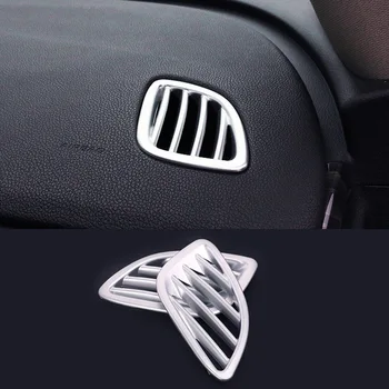 

Matte Car Front Small Air Outlet Cover ABS 2013 2014 2015 2016 2017 Trim Shell Car Styling 2pcs for Buick Encore Opel Mokka
