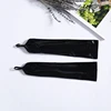 2022 Lady Women Wet Look Sexy Black Fingerless Arm Length Gloves Elastic Shiny Mid-Upper New Solid Fashion ► Photo 2/4