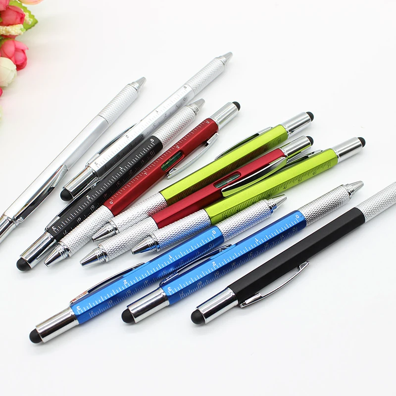 

1pc Touch Screen Gift Tool Ball Pen Multi-Function Screwdriver Ballpoint Pen Student Learning Stationery School Office Supplies