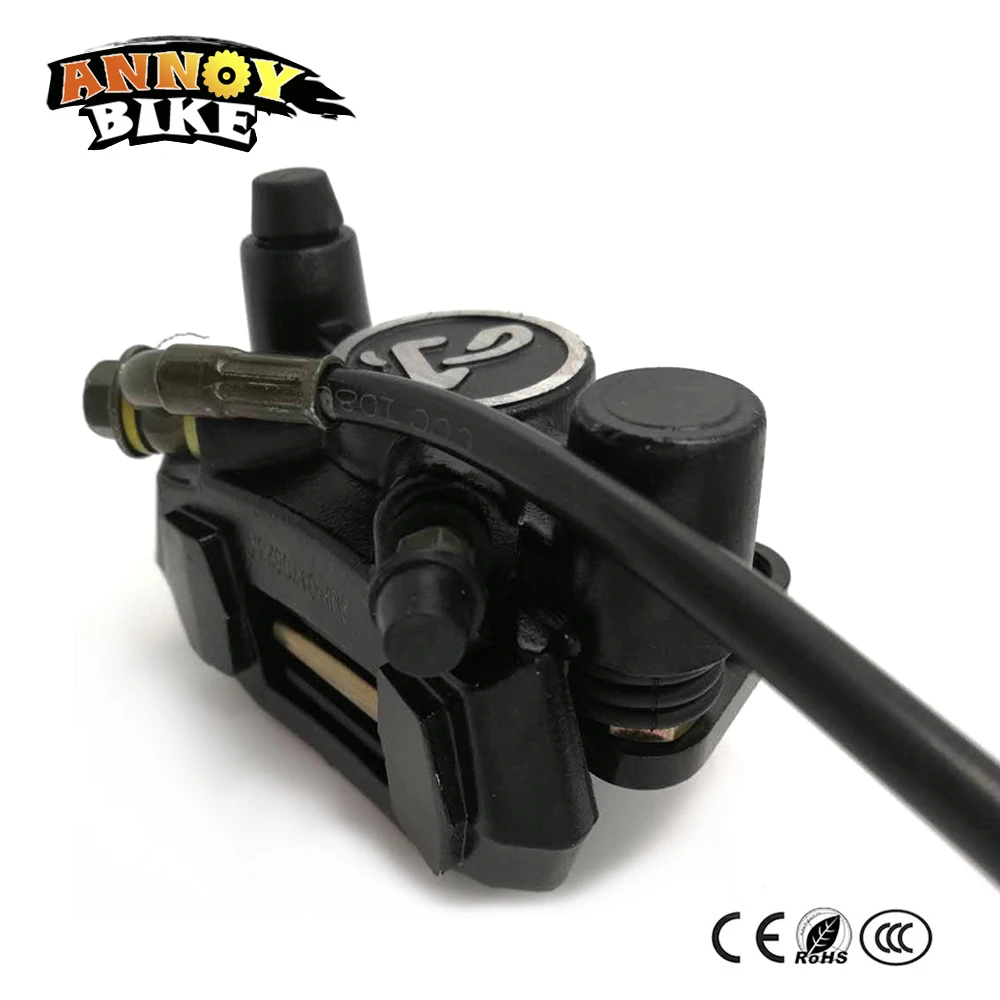 Sale Electric Bike Hydraulic Brake disc Set Harley Scooter Front and Rear Wheel Brake and the Rear seat with seat back seat bracket 2