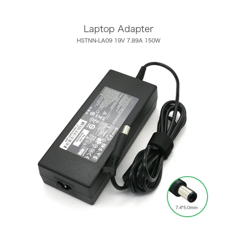 Оригинал 19V 7.89A 7 4*5 0 мм 150 Вт HSTNN LA09 PA 1151 03HR HDX9000 ноутбук адаптер переменного тока для
