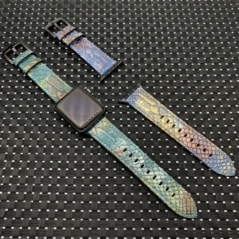 Ремешок кожаный для Apple Watch Series 2 3 4 5 38 мм 42 40 44 мм|Ремешки часов| |