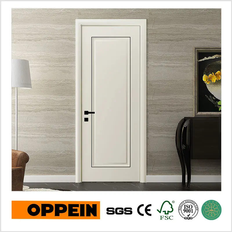 OPPEIN Latest Design Single Leaf Flush Door Modern Designs (YDC009D)in