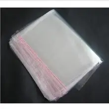 600/Лот Белый прозрачный пластиковый самоклеющийся уплотнитель OPP мешки, самозапечатанные полиэтиленовые пакеты 16*20 см