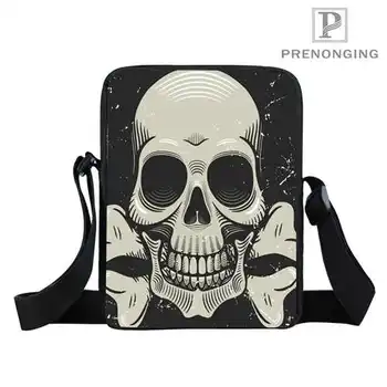 

Custom Skull (1) Mini Messenger Shoulder Crossbody Bag handbag Teenager Small Bag Kid Bags Bookbag Gift#18-12-31-14