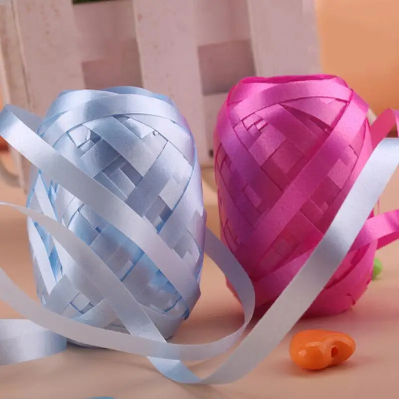6 шт./партия воздушные шары лента 5 мм* 10 м разноцветные ленты для завивки на день рождения вечерние свадебные украшения вечерние принадлежности