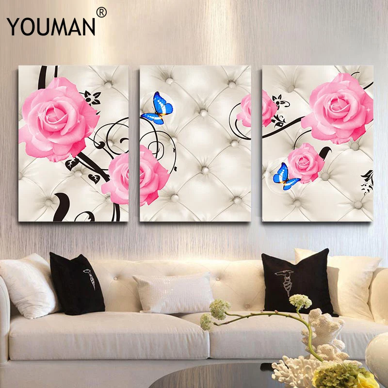 

Chinese Style Posters Wallpaper Prints Wall Art Canvas Painting Wall Paper Decoration Flower Pictures for Living Room Home Decor