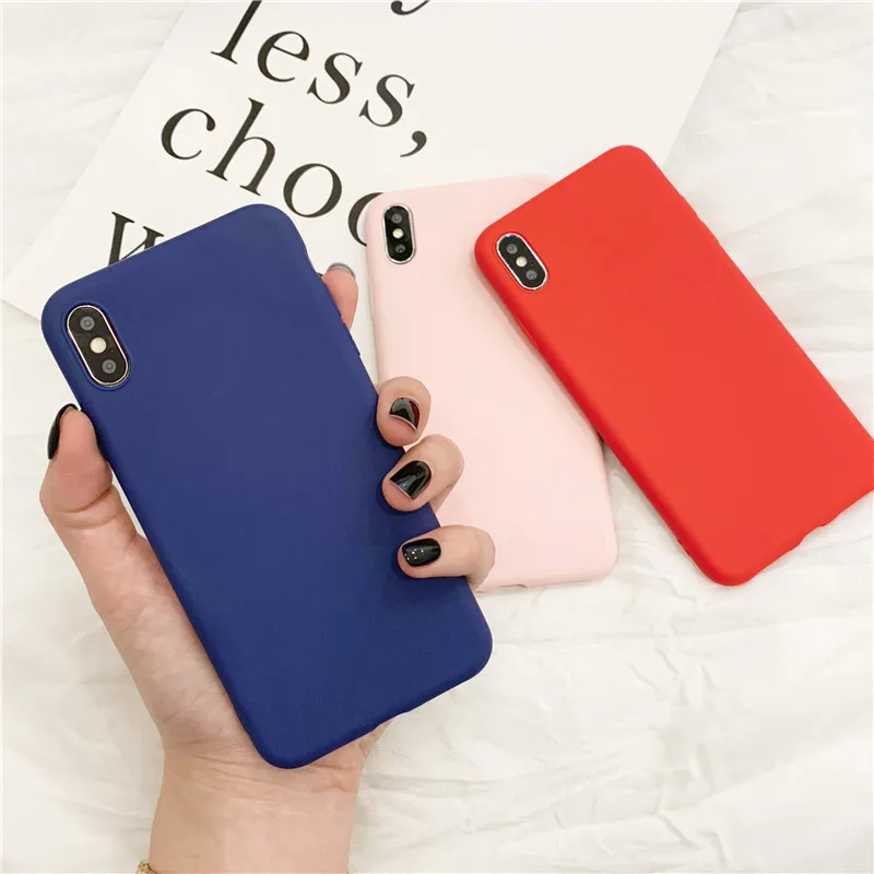For iphone case fashion Colorful color Phone Cases For iphone 7 6 6s 8 plus case For iphone X XS XR max Back Cover Soft Silicone For iphone case fashion Colorful color Phone Cases For iphone 7 6 6s 8 plus case For iphone X XS XR max Back Cover Soft Silicone