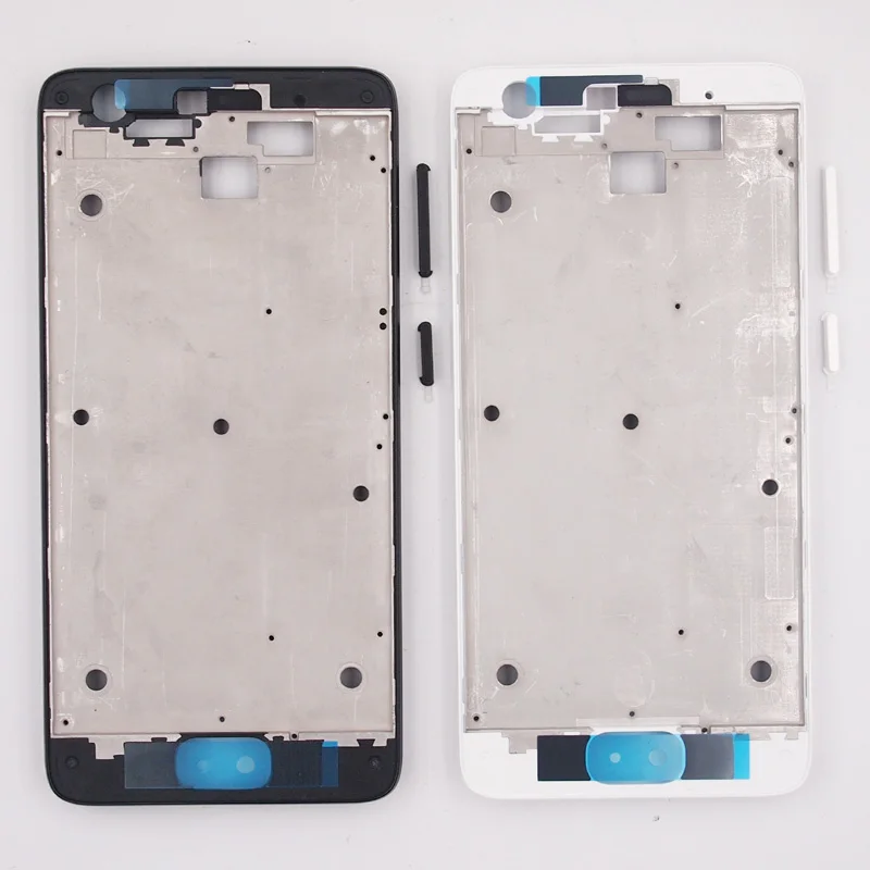 

BaanSam New LCD Holder Screen Front Frame For ZUK Z2 5 Inch Housing Case With Power Volume Buttons