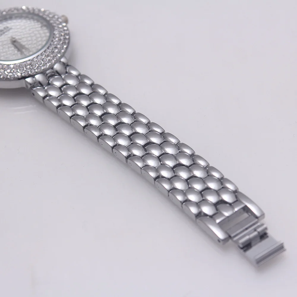 2017 Фирменная Новинка G & D Роскошные Для женщин кварцевые наручные часы Нержавеющая сталь Relojes Mujer Мода Повседневное женские часы-браслет