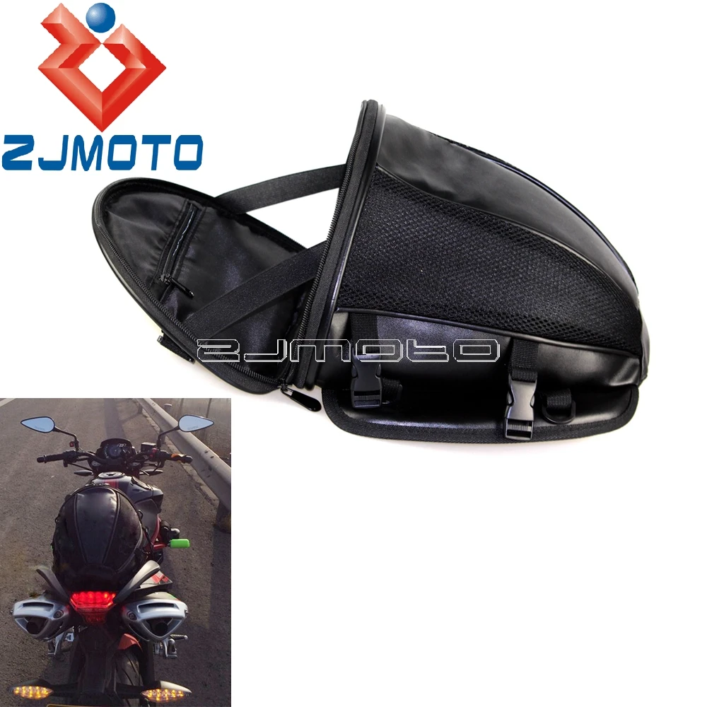 Черная сумка для заднего сиденья мотоцикла аксессуары Седло|motorcycle bag|saddle bagbags