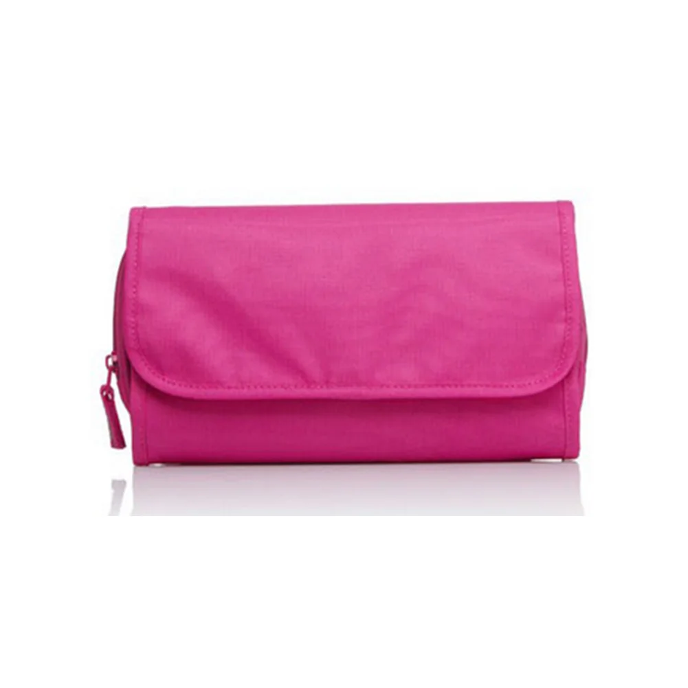 Портативная дорожная сумка для хранения, многофункциональная Складная настенная подвесная косметичка, косметичка, органайзер для макияжа - Цвет: rose