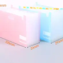 13 сетка расширение типа студент с многослойной папки вертикально орган мешок/широкий кошелек классифицированы большой емкости папка