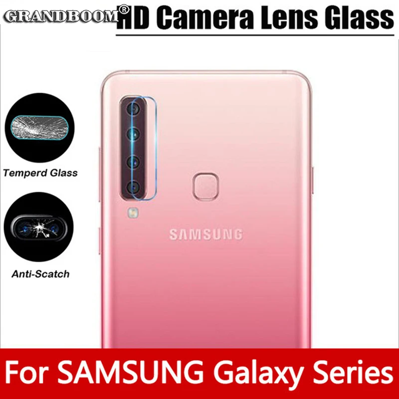 Закаленное стекло для объектива камеры Samsung Galaxy A90 A80 A70 A60 A50 A40 M30 M20 бесшовная