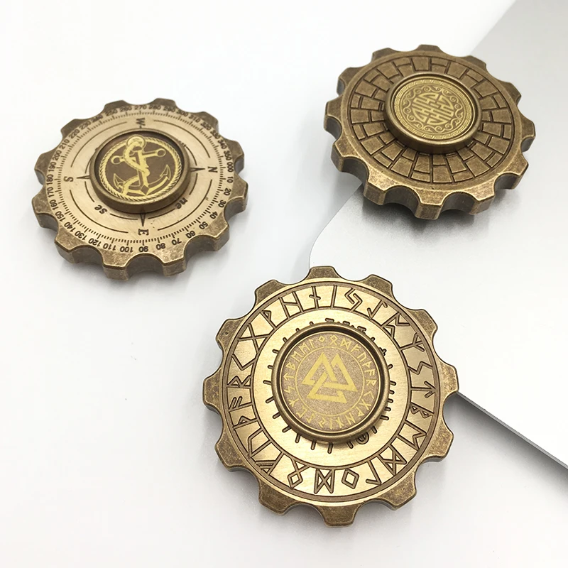 

Hot Stainless Beads EDC Hand Spinner For Autism and ADHD Fidget Spinner Long Time Anti Stress Toys for Kids