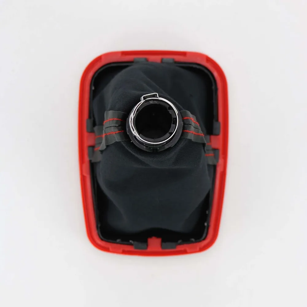 Красная ручка переключения передач для VW BORA JETTA 4 GTI GOlf MK4 2005 2000 2001 2002 2003 2004 2006 5 / 6