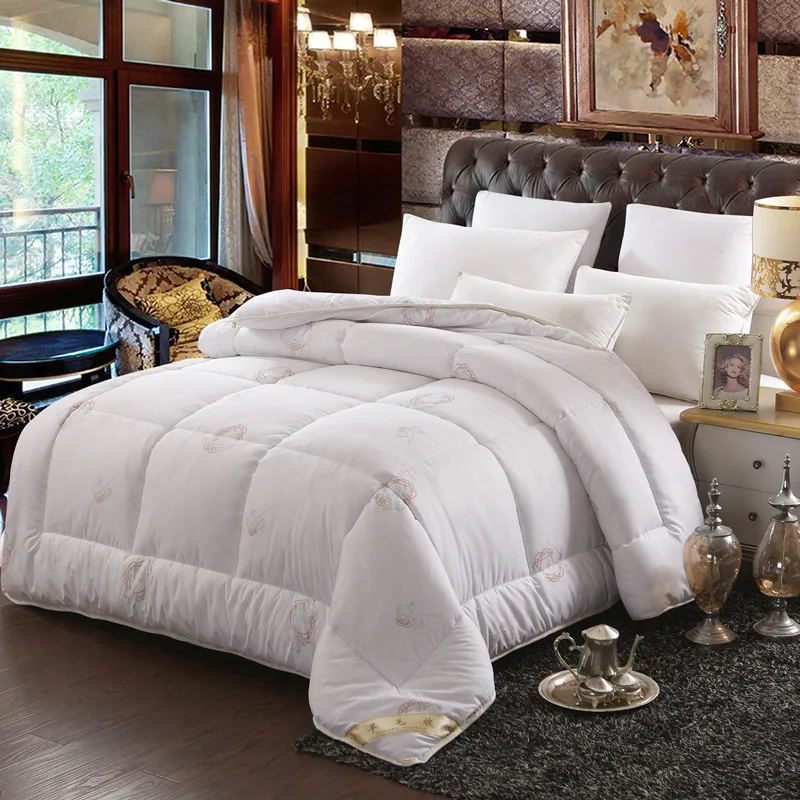 High Grade wool SUPER warm Winter Quilt Blanket Bedding Wool Filler