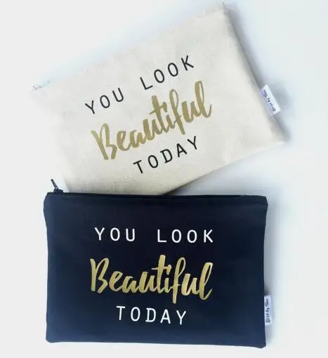 

custom text Gift Make Up comestic Bags Bridesmaid, Maid of Honour Unique Gift for Bridal Party Bags purses favors
