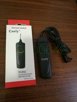 

Shutter Release Cable Remote Switch Control Cord Fits For Canon RS-80N3 5DS 5DSR 5D2 5D3 6D 7D 7D2 50D 40D 1DX 1D4