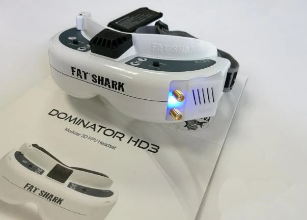 

HD2/HD3 One Key Frequency Conversion Double Receiver 48CH RX5808 for Fatshark Accessaries Color of White