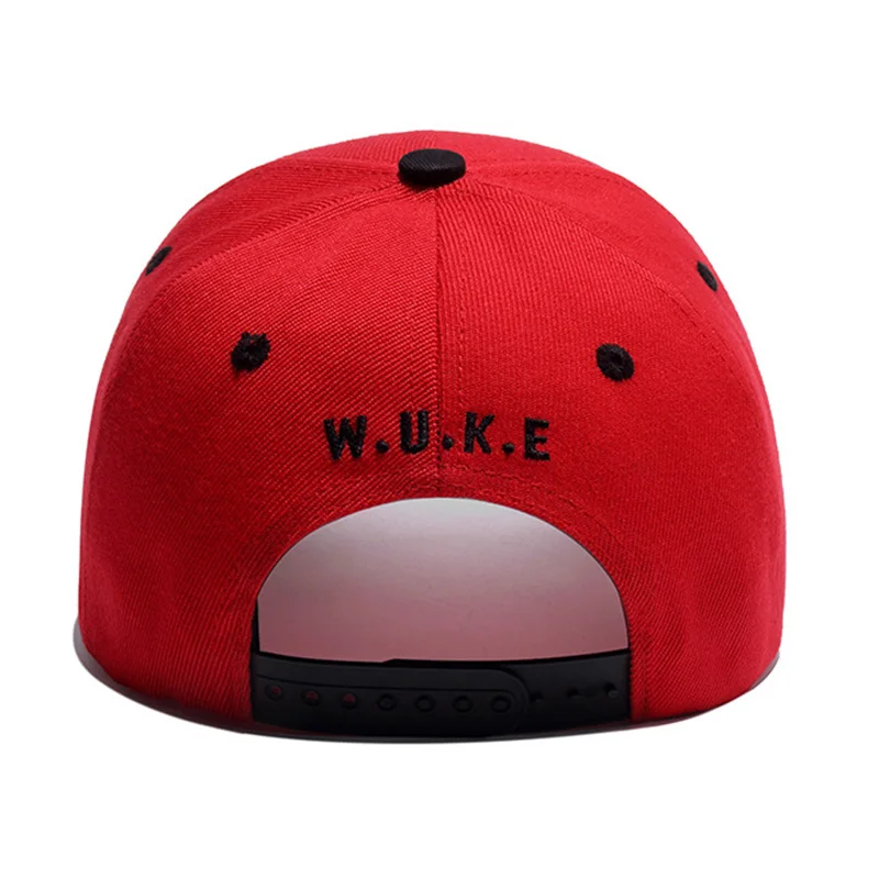 Gorra de béisbol de calle de moda de poliéster bordado gorro rojo hueso Beisbol Strapback Casual 2018 para hombres mujeres Mapa de África