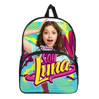 

2018 Lovely Girl Soy Luna Schoolbag Cute Backpacks for Teenage Girls School Bag Fashio Pink Printing Rucksack Mochilas