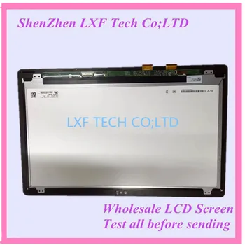 

Original 15'' Laptop lcd assembly with touch For DELL 15 I nspiron 7558 7000 TOUCH LCD SCREEN ASSEMBLY LP156WF6-SPM1