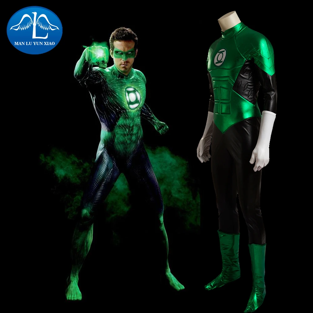 Buy MANLUYUNXIAO Green Lantern Costume Men Full Set