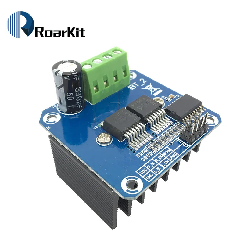 

Double BTS7960 B BTS7960B DC 43A Stepper Motor Driver Module H-Bridge PWM Module For Arduino Smart Car