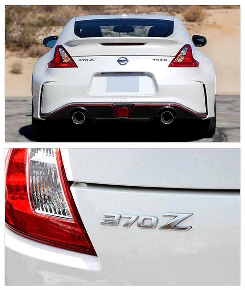370Z металлический сплав Автомобильная эмблема значок наклейки для Fairlady Z Z34